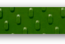 สายพานPVC สีเขียวผิวลาย