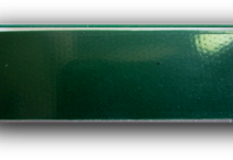 สายพาน PVC สีเขียวผิวเรียบ