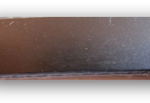 สายพาน PVC สีดำผิวเรียบ