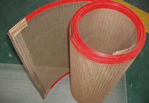 สายพาน PVC สีขาวผิวผ้า